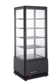 מקרר קינוחים שחור 98L