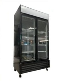 מקרר שתייה 2 דלתות זכוכית 1000L