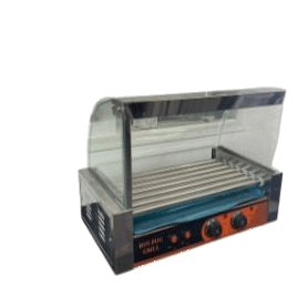 מכונת נקניקיות נירוסטה 10 רול + דלתות