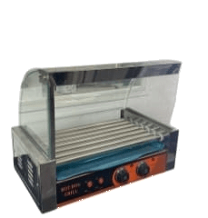 מכונת נקניקיות נירוסטה 12 רול + דלתות